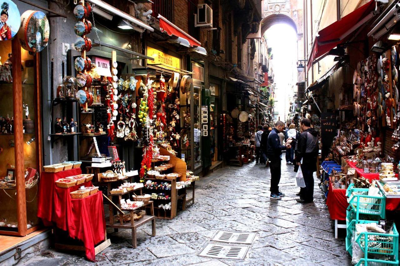 Casa Dell'Antico Teatro Di Neapolis Nel Centro Storico Di Napoli Lägenhet Exteriör bild